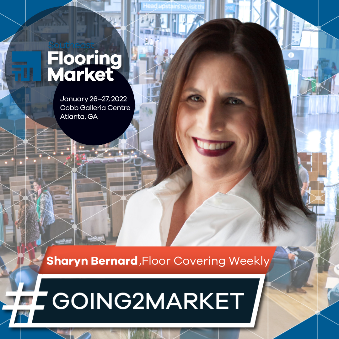 Kathy Sullivan, Sales Director at Market Maker Events is #GOING2MARKET - 2022 Flooring Markets